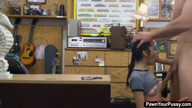 18 age teen kiley jay nailed in the pawnshop