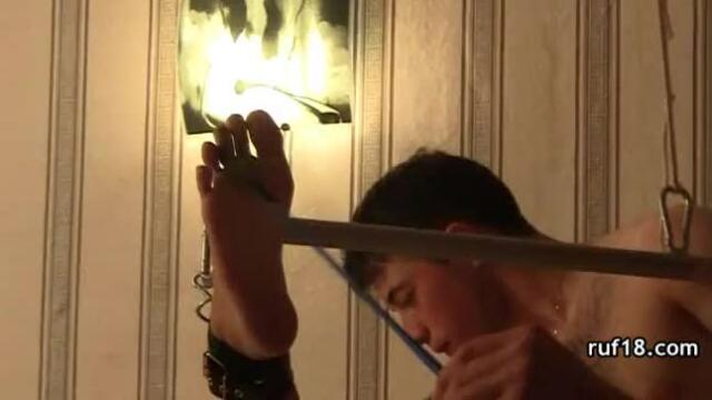 Dilettante cutie deviant sadomasochism showcase ball gag and teat forceps